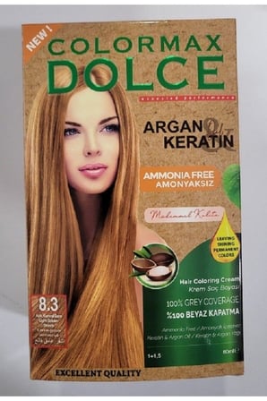 Dolce Amonyaksız, Doğal Set Boya - 8.3 Açık Kumral Dore
