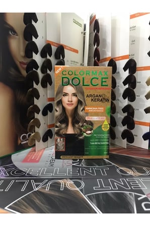 Dolce Amonyaksız, Doğal Set Boya - 8.1 Açık Küllü Kumral