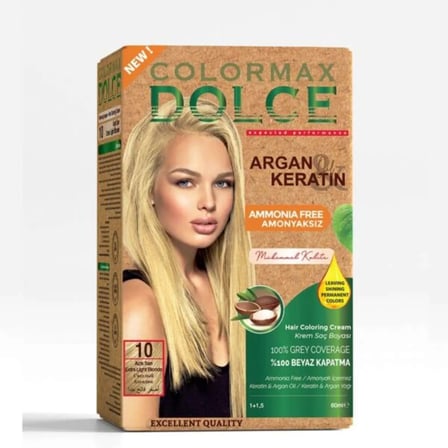 Dolce Amonyaksız, Doğal Set Boya - 10 Açık Sarı