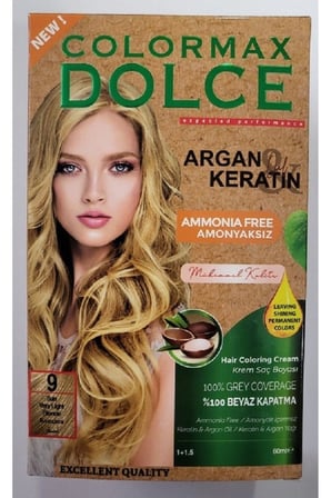 Dolce Amonyaksız, Doğal Set Boya - 9 Sarı