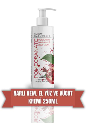 El Yüz Vücut Kremi 250 ml - Nar Özlü
