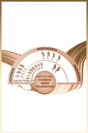 SPF 15 Mat Kapatıcı Fondöten - 01 Beige