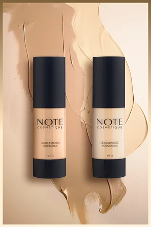 Detox & Protect 01 Beige Canlandırıcı Etkili SPF 15 Kapatıcı Fondöten