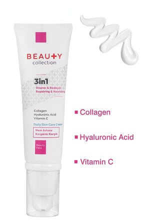 Collection Yüz Bakim Kremi & Nemlendirici, Onarici, Besleyici Ve Yaşlanma Karşıtı Gündüz Kremi 60ML