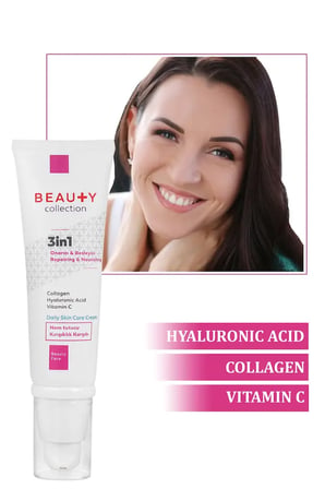 Collection Yüz Bakim Kremi & Nemlendirici, Onarici, Besleyici Ve Yaşlanma Karşıtı Gündüz Kremi 60ML