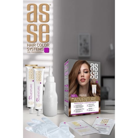 Saç Boya Seti 50 + 50 ml - 7.3