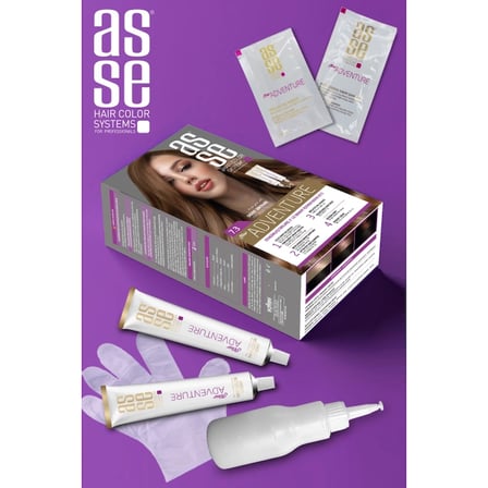 Saç Boya Seti 50 + 50 ml - 7.3