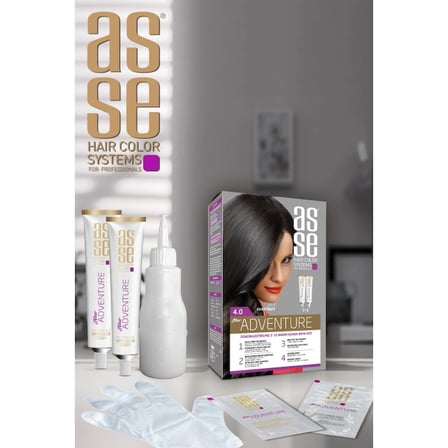 Saç Boya Seti 50 + 50 ml - 4.0
