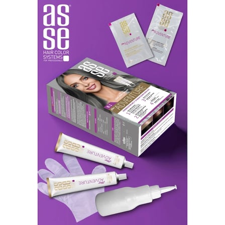 Saç Boya Seti 50 + 50 ml - 8.1