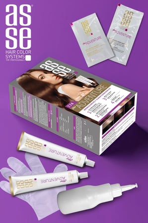 Saç Boya Seti 50 + 50 ml - 7.74