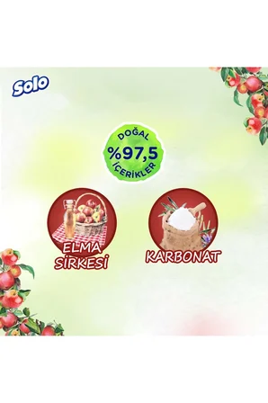 ISLAK MENDİL & ELMA SİRKESİ KARBONAT 50Lİ