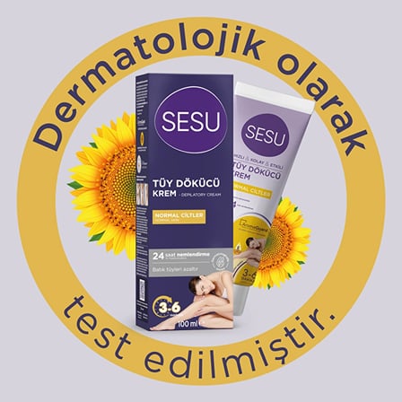 Hassas Ciltler İçin Tüy Dökücü Krem 100 ml - NORMAL CİLTLER İÇİN 100ML