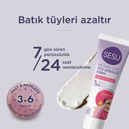 TÜY DÖKÜCÜ KREM & HASSAS CİLTLER İÇİN 100ML