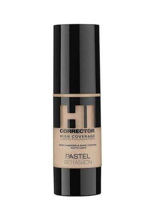 Pastel High Coverage Liquid Foundation - No: 416