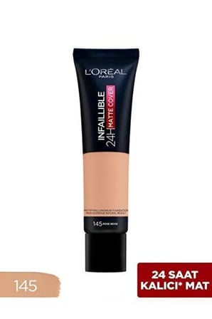 L'Oreal Infaillible Matte Cover Fondöten  - 145   Beige