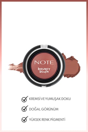 Bouncy Blush Yumuşak Kremsi Allık - 04 Sunkiss