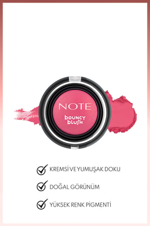 Bouncy Blush Yumuşak Kremsi Allık - 01 Paradise