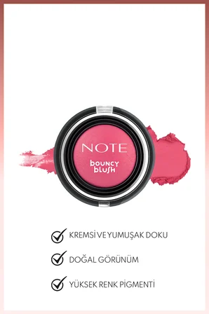 Bouncy Blush 01 Paradise Yumuşak Kremsi Allık