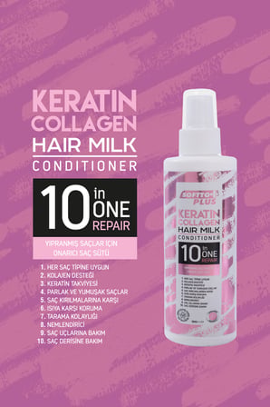 Hair Milk Saç Sütü 200 ML - KERATİN-COLLAGEN SAÇ SÜTÜ 200 ML
