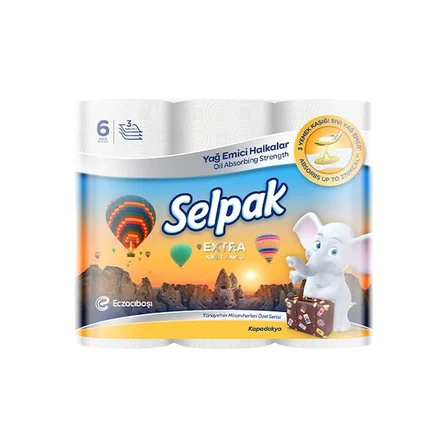 Havlu Yağ Emici  6 Rulo