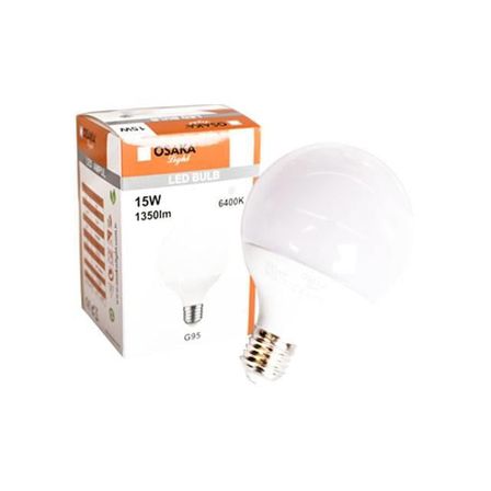 Ledp016 G95 15W Beyaz Glop Led Ampül