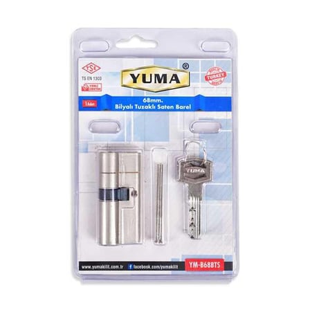 YM-B68BTS Blist Saten Bilyakı Barel Tuzaklı