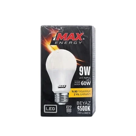 ZMAX ENERGY 9W BEYAZ LED AMPUL