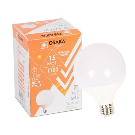 LEDP015 G95 15W G.ISIGI GLOP LED AMPUL 1 Adet