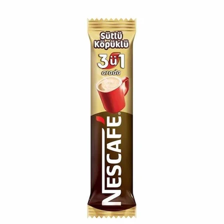 3 ü 1 Arada Sütlü Köpüklü 17,4gr