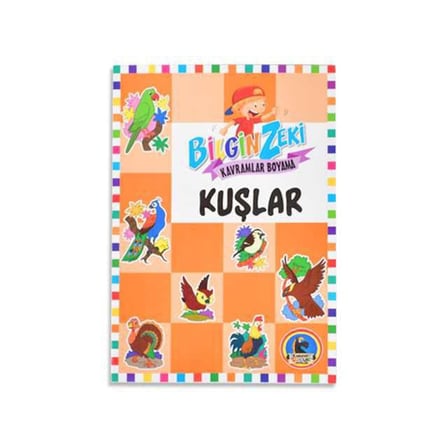Bilgin Zeki Kavramlar Boyama Kitabı