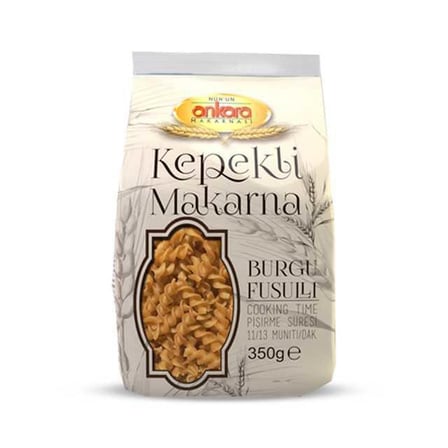 Ankara Kepekli Makarna Burgu 350gr 1 Adet