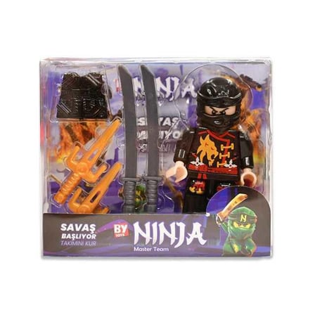 Bezos Professional 604 Samuray Ninja Figürü Eğitici Oyuncak