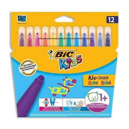 Kid Couleur Keçeli Boya Kalemı 12 li