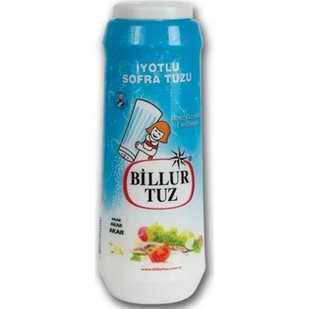500gr Plastik Tuzluk İyotlu