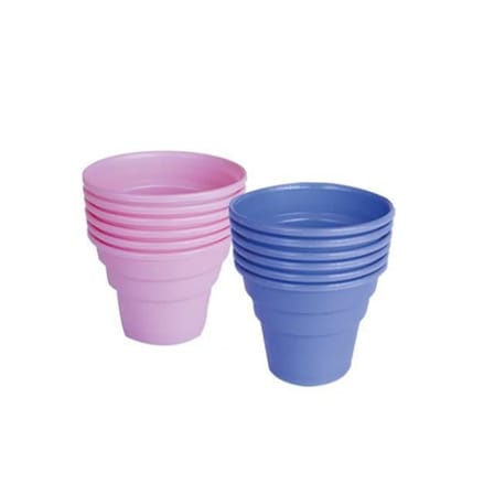 334 Plastik Renkli Cup Bardak 6lı