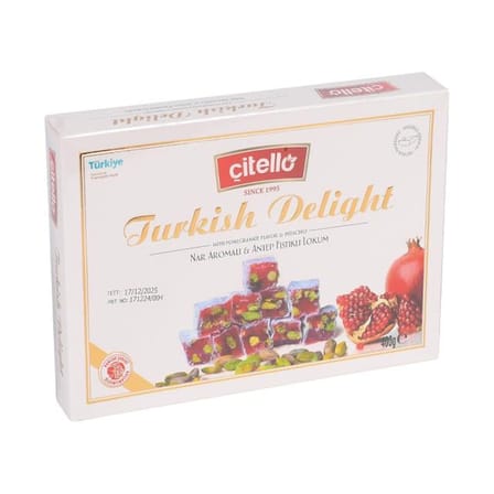 ANTEP FISTIKLI NAR AROM.LOKUM 400g