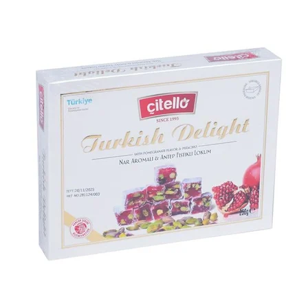 ANTEP FISTIKLI NAR AROM. LOKUM 250g