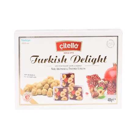 NAR AROMALI FINDIKLI LOKUM 400g