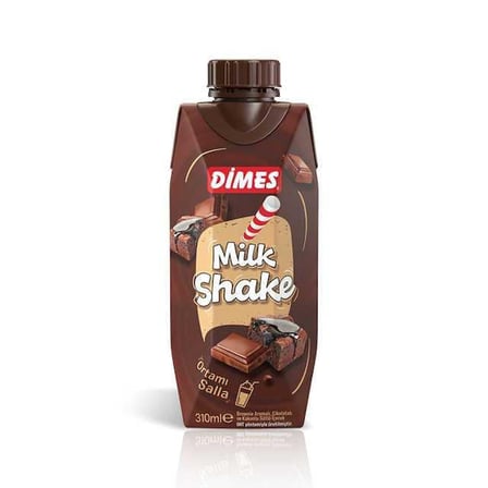 Milkshake Brownie Çikolatalı 310ml 1 Adet