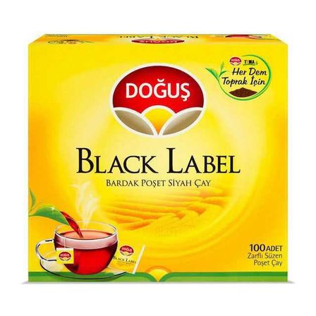 Black Lab 100lu Bardak Poşet