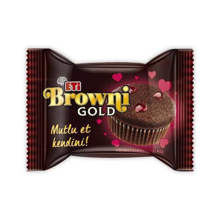 16374 Browni Gold Vişne 45gr