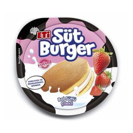 Süt Burger Çilek 35gr