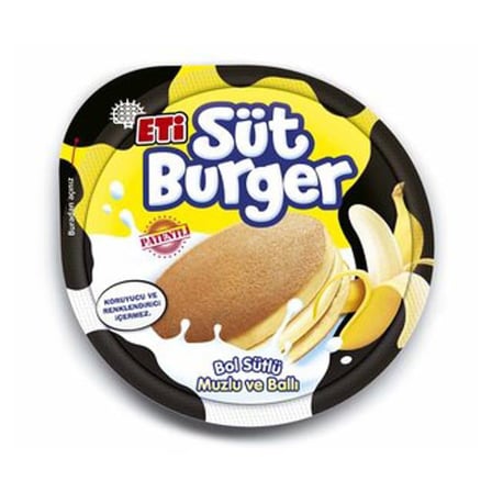 Süt Burger Muzlu 35gr