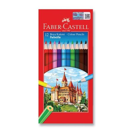 F.Castel 5171116312 Tam Boy Kuru Boya 12 li