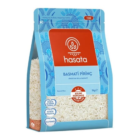 Hasata Basmati Pirinç 1000gr 1 Adet
