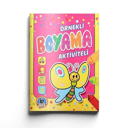 Aktiviteli Örnekli Boyama Kitabı 1 Adet