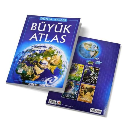Büyük Atlas (  Atlası) Karton 1 Adet