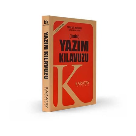 Plastik Kapak Yazım Klavuzu 1 Adet