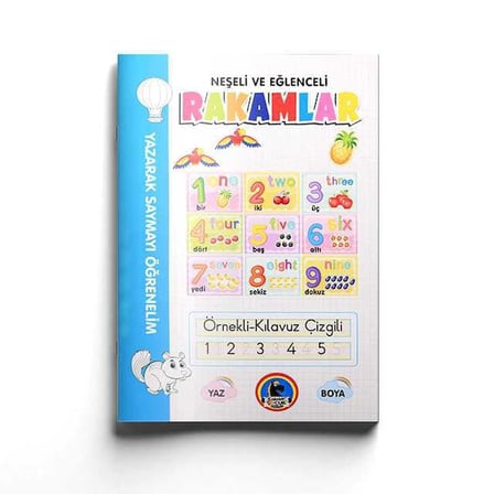 Rakamlar Boyama Kitabı 1 Adet