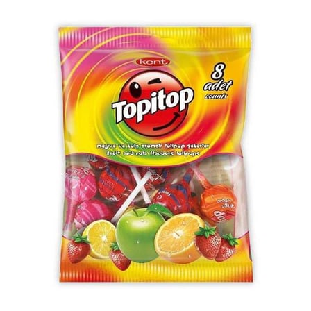 Topitop Meyveli 8li 88gr Pst
